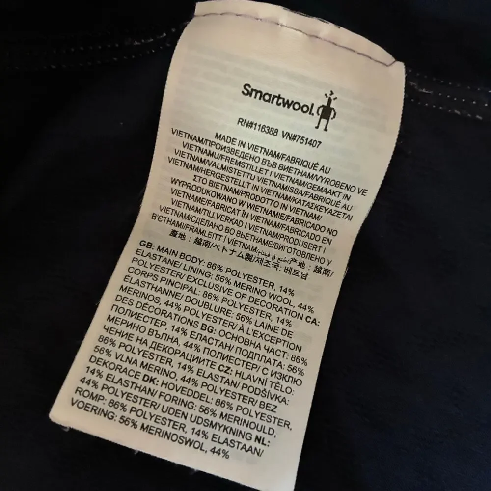Smartwool Active Lined Skirt Skort Womens Large Floral Print Sporty Hiking Trail